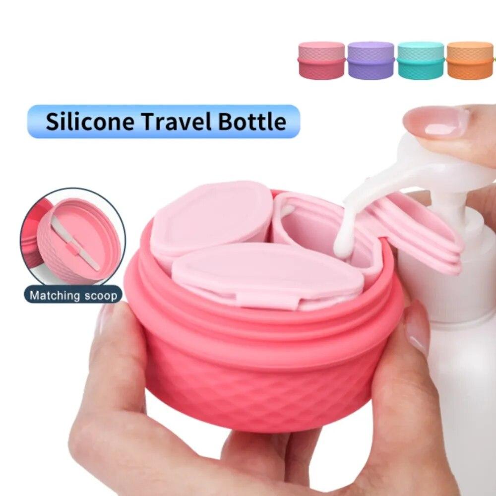 Многофункциональный 3 + 1 дизайн коробки, силиконовый дозатор, портативный органайзер для бутылок, контейнеры для жидкости для шампуня 
Многофункциональный 3 + 1 дизайн коробки, силиконовый дозатор, портативный органайзер для бутылок, контейнеры для жидкости для шампуня