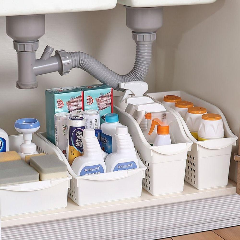 Household Fridge Organizer Easy To Pull Vegetable Storage Container Bathroom White-Wide type
Household Fridge Organizer Easy To Pull Vegetable Storage Container Bathroom White-Wide type