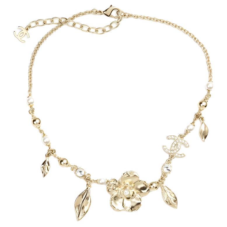 Chanel 24B Floral Leaf Pendant Necklace Women necklace Gold ABE307-B18086-NZT48 F,Gold
Chanel 24B Floral Leaf Pendant Necklace Women necklace Gold ABE307-B18086-NZT48 F,Gold