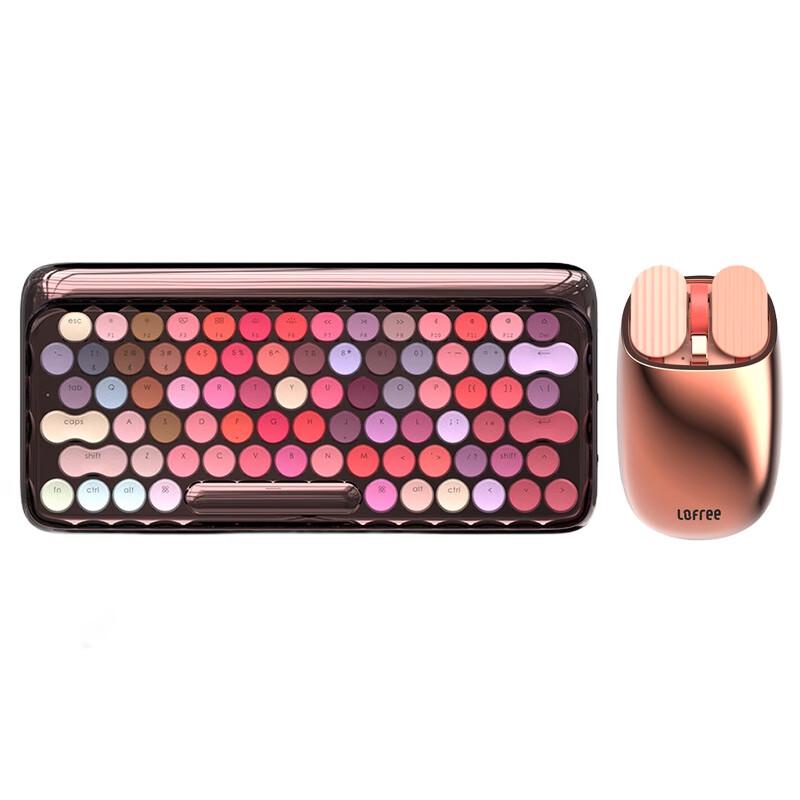 Lofree Retro Wireless Mechanical Keyboard and Mouse Combo
Lofree Retro Wireless Mechanical Keyboard and Mouse Combo