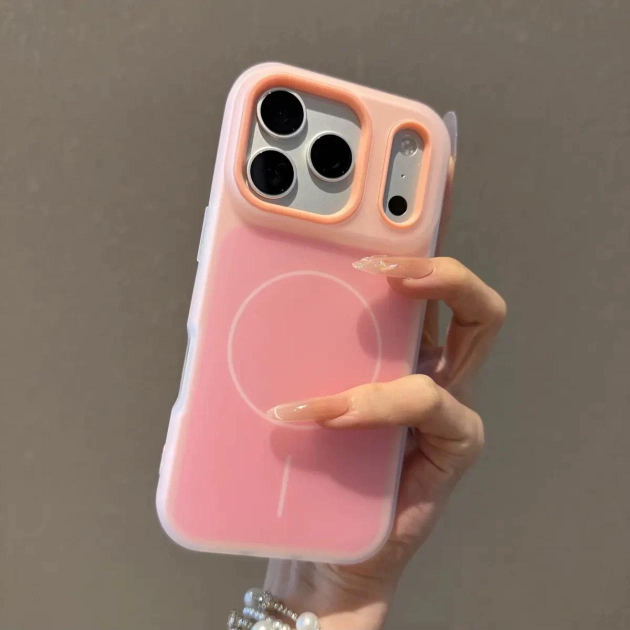 2-in-1 Magnetic Jelly Candy Color Phone Case for Apple iPhone 17 Pro Max and 16 Pro iPhone 11 Pro Max
2-in-1 Magnetic Jelly Candy Color Phone Case for Apple iPhone 17 Pro Max and 16 Pro iPhone 11 Pro Max