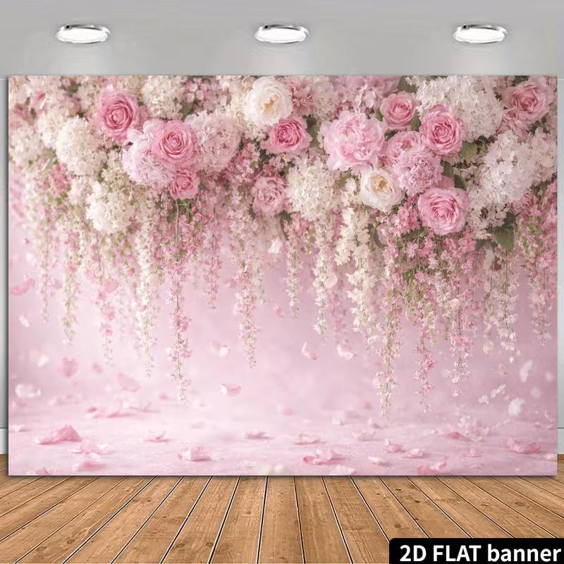 2D Hanging Pink Flower Backdrop with Falling Petals Photography Background 47.2x31.5inch/120*80cm
2D Hanging Pink Flower Backdrop with Falling Petals Photography Background 47.2x31.5inch/120*80cm