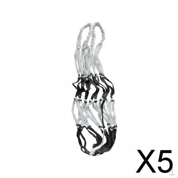 5x Сетка для баскетбольного мяча Сумка-переноска для одного мяча для переноски волейбольного футбольного мяча
5x Сетка для баскетбольного мяча Сумка-переноска для одного мяча для переноски волейбольного футбольного мяча