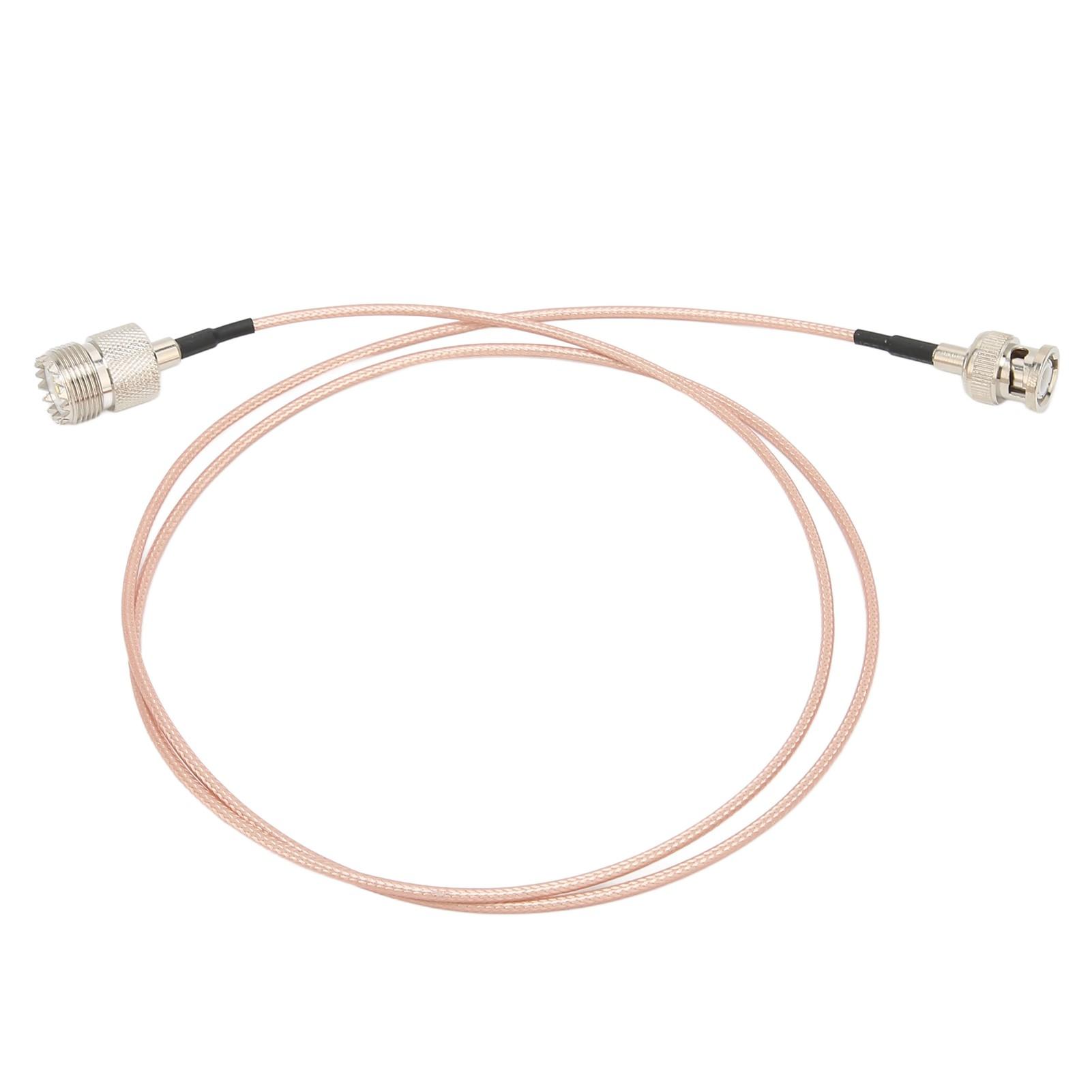 UHF SO239 to BNC Male Coax Cable for CB Amateur Two Way Ham Radio Antenna Analyzer Radio Scanner
UHF SO239 to BNC Male Coax Cable for CB Amateur Two Way Ham Radio Antenna Analyzer Radio Scanner