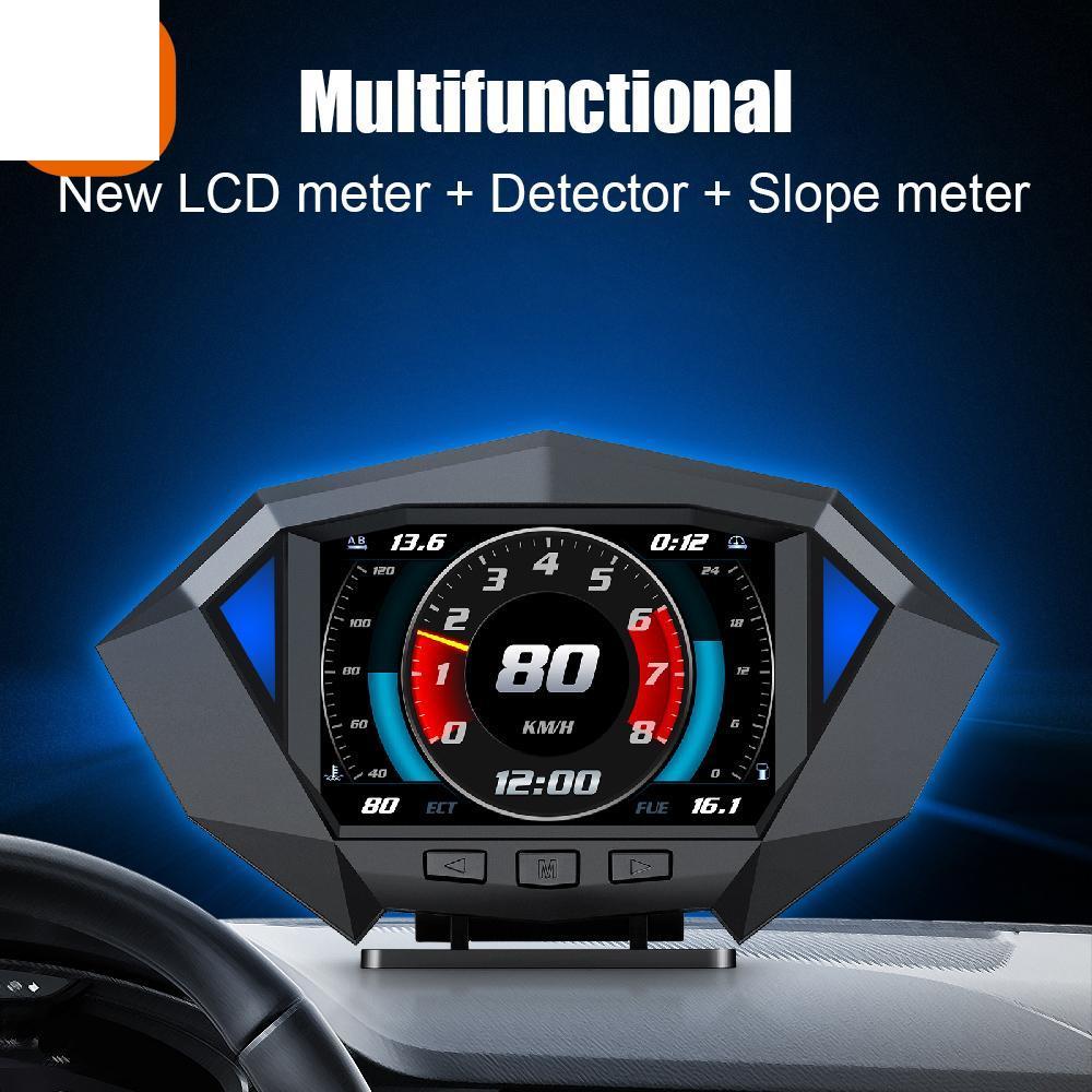 P1 HUD Проекционный дисплей OBD2 GPS Двойная система Цифровой спидометр Компьютер для вождения Измеритель наклона наклона
P1 HUD Проекционный дисплей OBD2 GPS Двойная система Цифровой спидометр Компьютер для вождения Измеритель наклона наклона