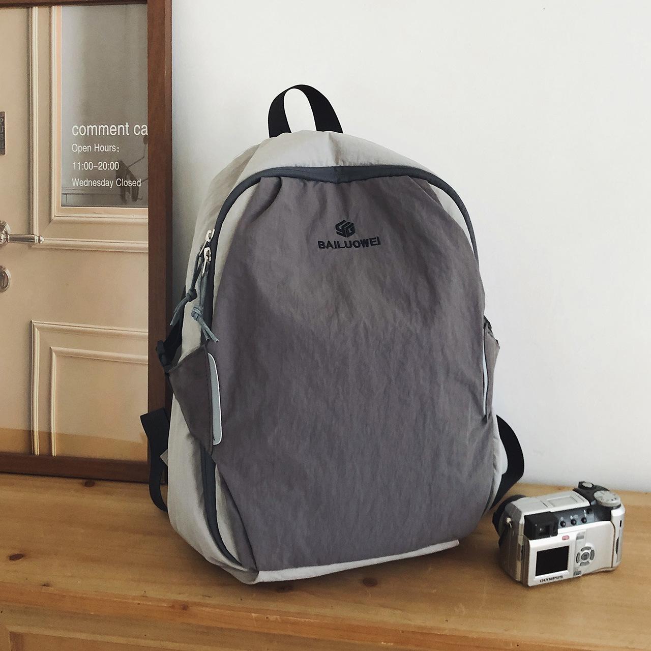 Autumn And Winter Contrasting Colors Travel Lightweight Backpack Outdoor Mountain Climbing Sports Bag Men S And Women S Versatile Simple Schoolbag серый
Autumn And Winter Contrasting Colors Travel Lightweight Backpack Outdoor Mountain Climbing Sports Bag Men S And Women S Versatile Simple Schoolbag серый