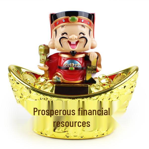 Small Solar Yuanbao Lucky Wealth God Decoration for New Year
Small Solar Yuanbao Lucky Wealth God Decoration for New Year