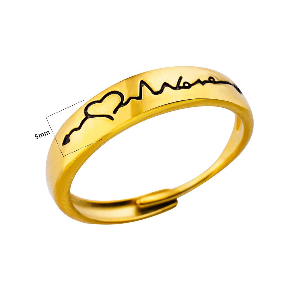 316L Stainless Steel Ring for Women Gold Color Rings Female Design Aesthetic Wedding Jewelry Trendy Accessories Birthday Gifts open&18K gold
316L Stainless Steel Ring for Women Gold Color Rings Female Design Aesthetic Wedding Jewelry Trendy Accessories Birthday Gifts open&18K gold
