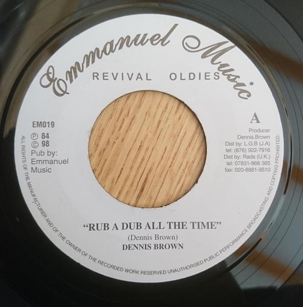 7inch Record DENNIS BROWN - Rub A Dub All The Time EM019 Emmanuel Music 1998 UK Reggae, Ska & Dub Used
7inch Record DENNIS BROWN - Rub A Dub All The Time EM019 Emmanuel Music 1998 UK Reggae, Ska & Dub Used