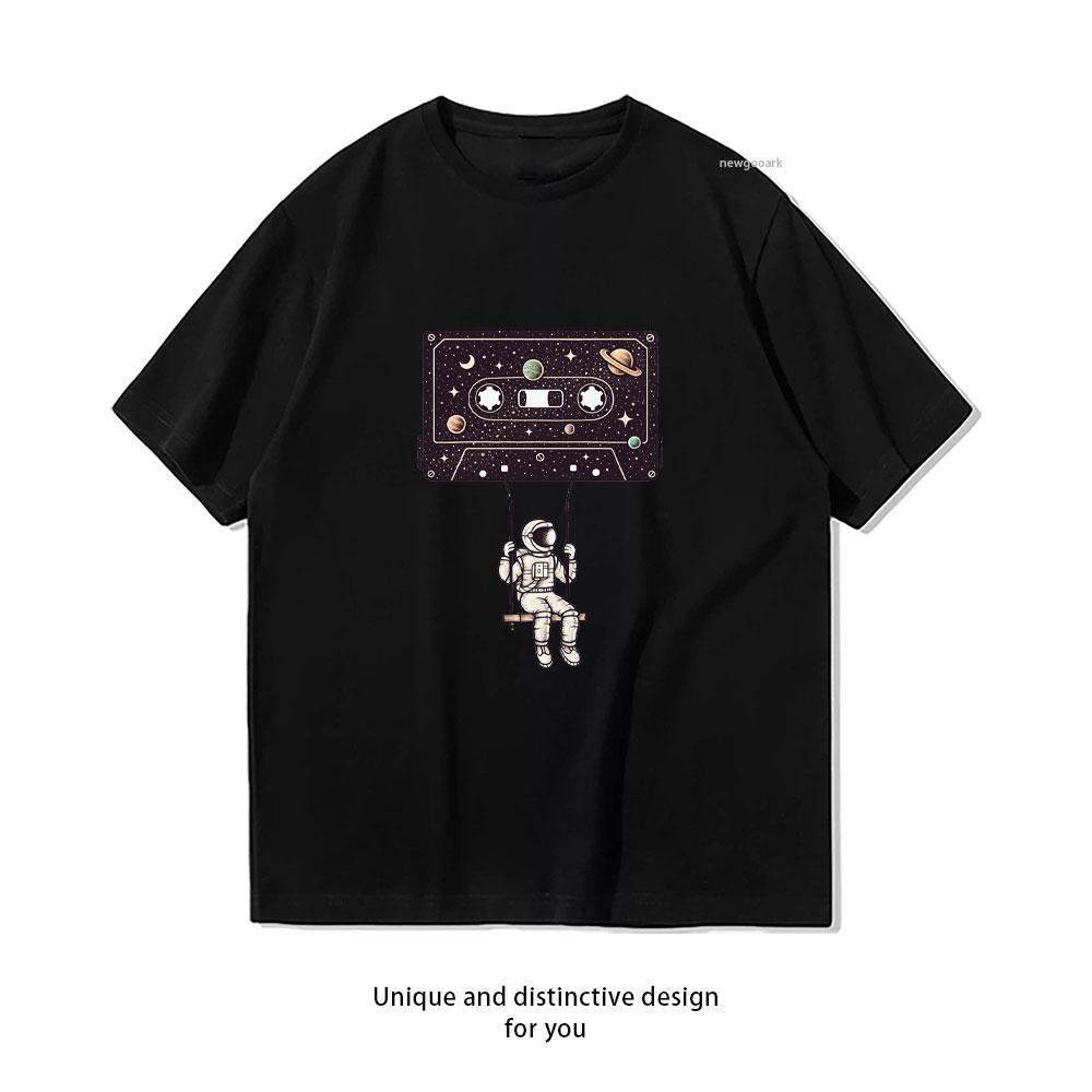 SpaceUnisex Tape Swing Nostalgic Trip TShirt Women Unisex Casual Cotton Graphic T Shirts Classic Oneck Shirt Adult Shortsleev 4XL
SpaceUnisex Tape Swing Nostalgic Trip TShirt Women Unisex Casual Cotton Graphic T Shirts Classic Oneck Shirt Adult Shortsleev 4XL