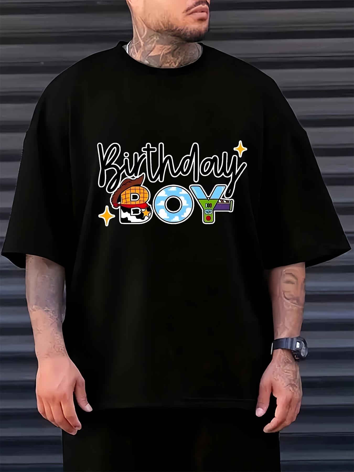 Disney Toy Story Graphic T-shirt - Birthday Boy Print with Colorful Stars & Confetti S
Disney Toy Story Graphic T-shirt - Birthday Boy Print with Colorful Stars & Confetti S