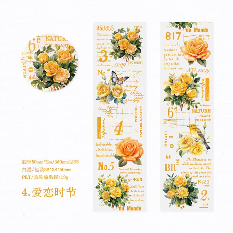 Yoofun 5x200cm Creative Rose Tape with Lyric Poems for Gift Card Making Journal Scrapbooking diy Floral Masking Tape
Yoofun 5x200cm Creative Rose Tape with Lyric Poems for Gift Card Making Journal Scrapbooking diy Floral Masking Tape