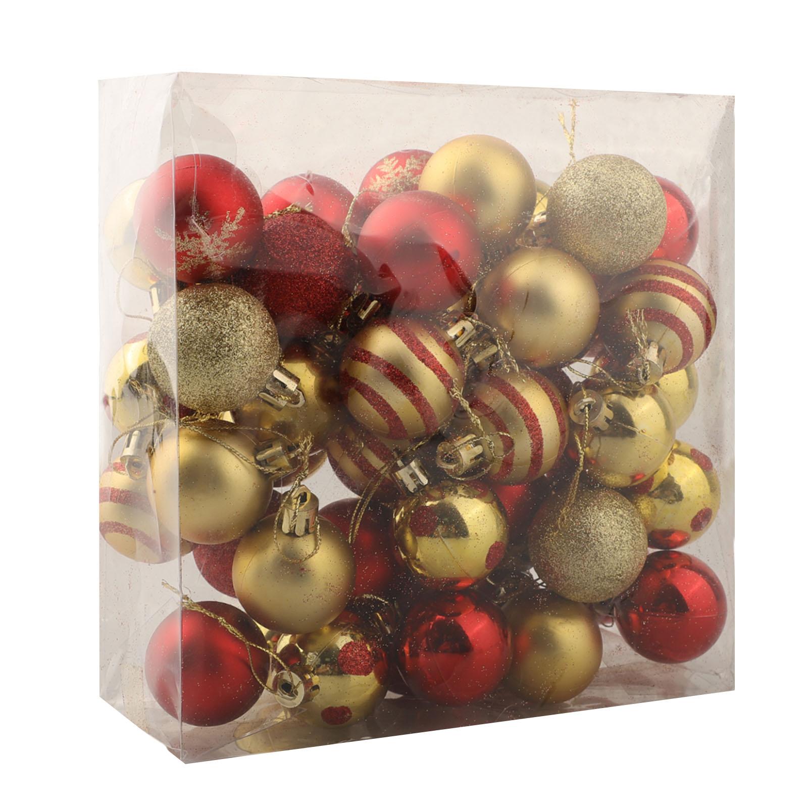 Christmas Ball Ornaments 50PCS 4CM PET Material Add Joy and Festive Atmosphere to Your Holiday Wedding Party
Christmas Ball Ornaments 50PCS 4CM PET Material Add Joy and Festive Atmosphere to Your Holiday Wedding Party