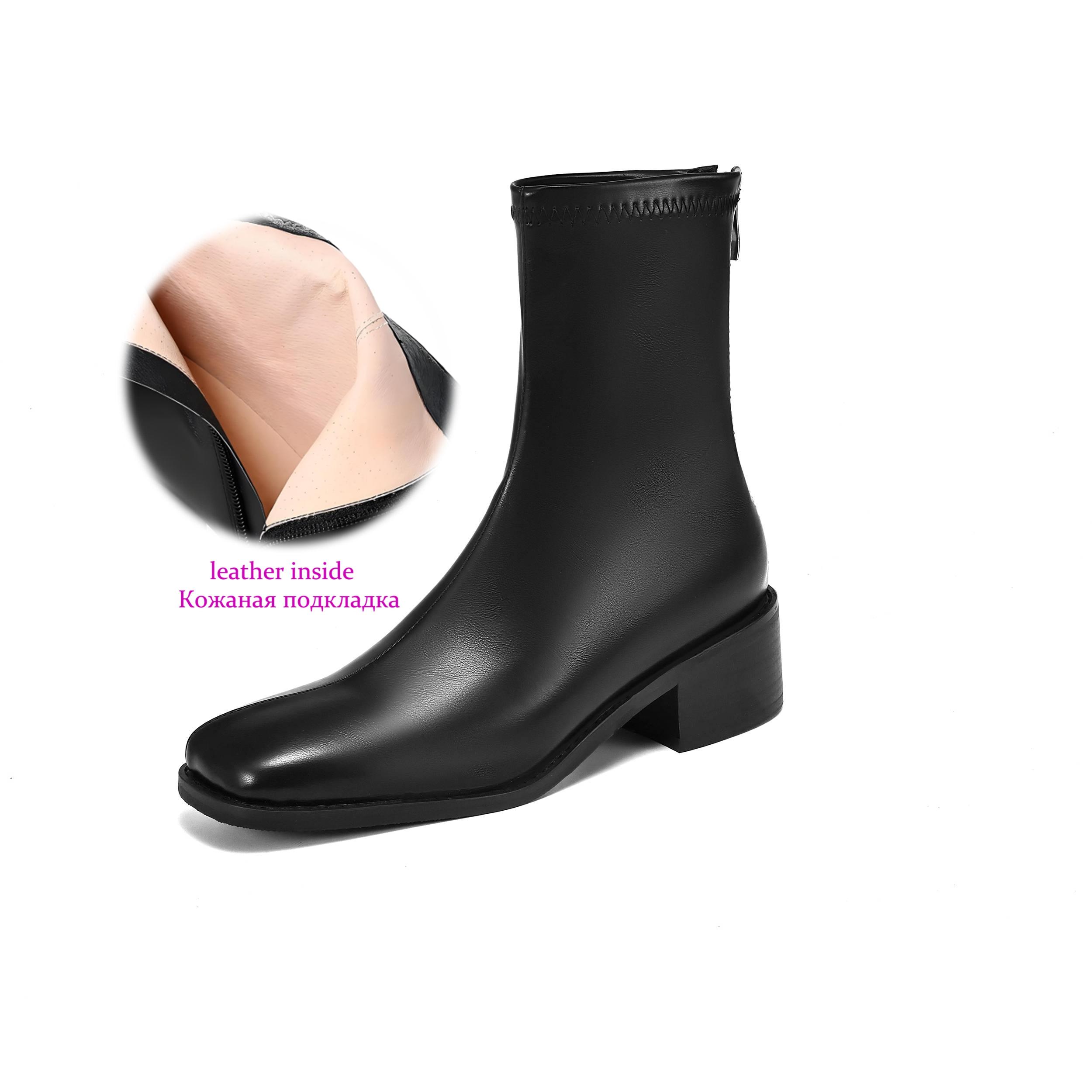 Krazing Pot Microfiber Autumn Winter Shoes Thick Med Heels Size 43 Chelsea Boots Back Zipper Stretch Ankle Boots 34
Krazing Pot Microfiber Autumn Winter Shoes Thick Med Heels Size 43 Chelsea Boots Back Zipper Stretch Ankle Boots 34