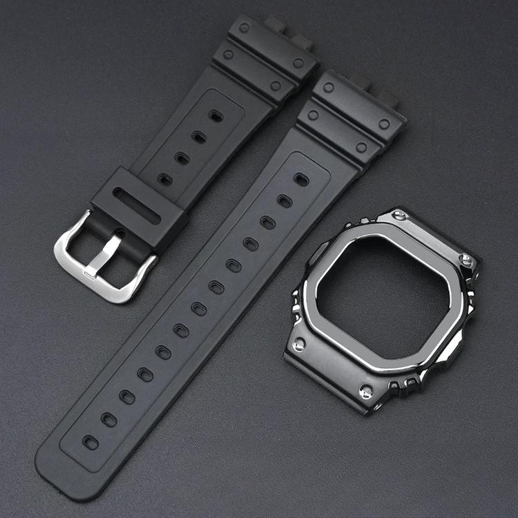 Сменный прозрачный ремешок из смолы+ПК безель для маленького кубика Золотые кирпичи Для ремешка часов Casio G-Shock GMW-B5000
Сменный прозрачный ремешок из смолы+ПК безель для маленького кубика Золотые кирпичи Для ремешка часов Casio G-Shock GMW-B5000