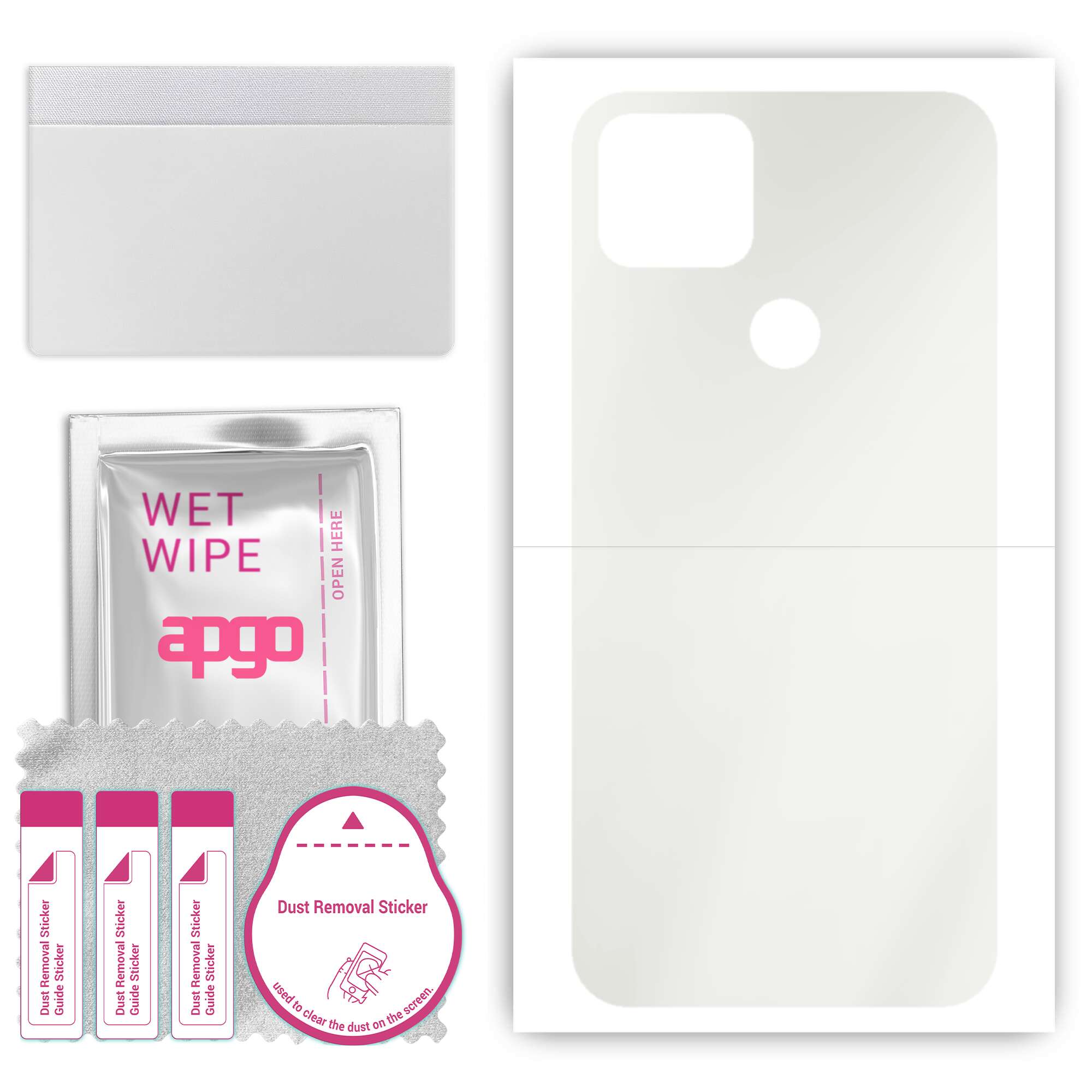 apgo MATTE Protective Skin Sticker for the back compatible with Google Pixel 5a 5G, Wrap Film, Hydrogel Film, Flexible, Soft TPU with positioning laye
apgo MATTE Protective Skin Sticker for the back compatible with Google Pixel 5a 5G, Wrap Film, Hydrogel Film, Flexible, Soft TPU with positioning laye