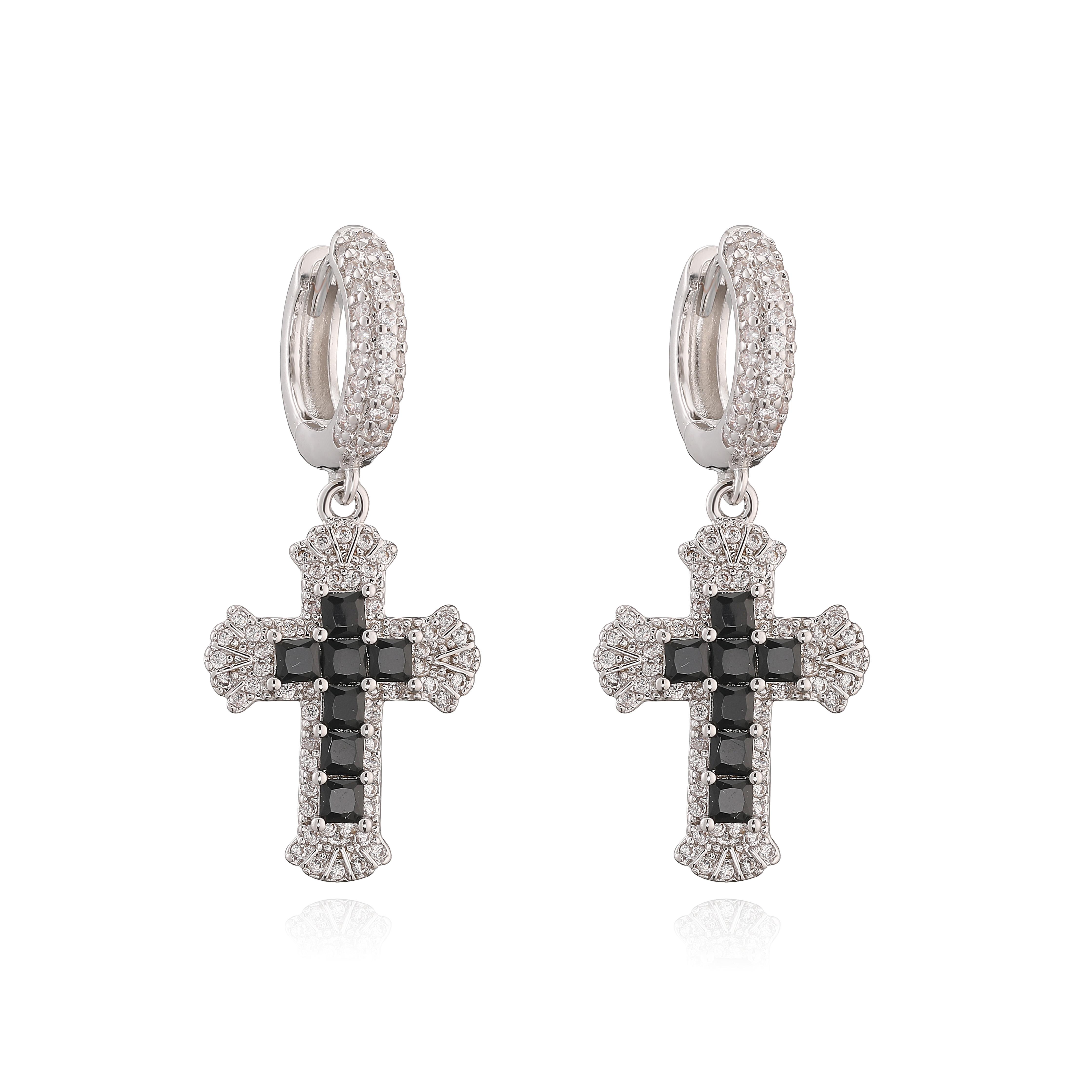 HECHENG, 2PC Cross Ladies Earrings Brass Metal Jewellery 2025 Trend Party Wedding Birthday Gift New Arrival Wholesale Other
HECHENG, 2PC Cross Ladies Earrings Brass Metal Jewellery 2025 Trend Party Wedding Birthday Gift New Arrival Wholesale Other