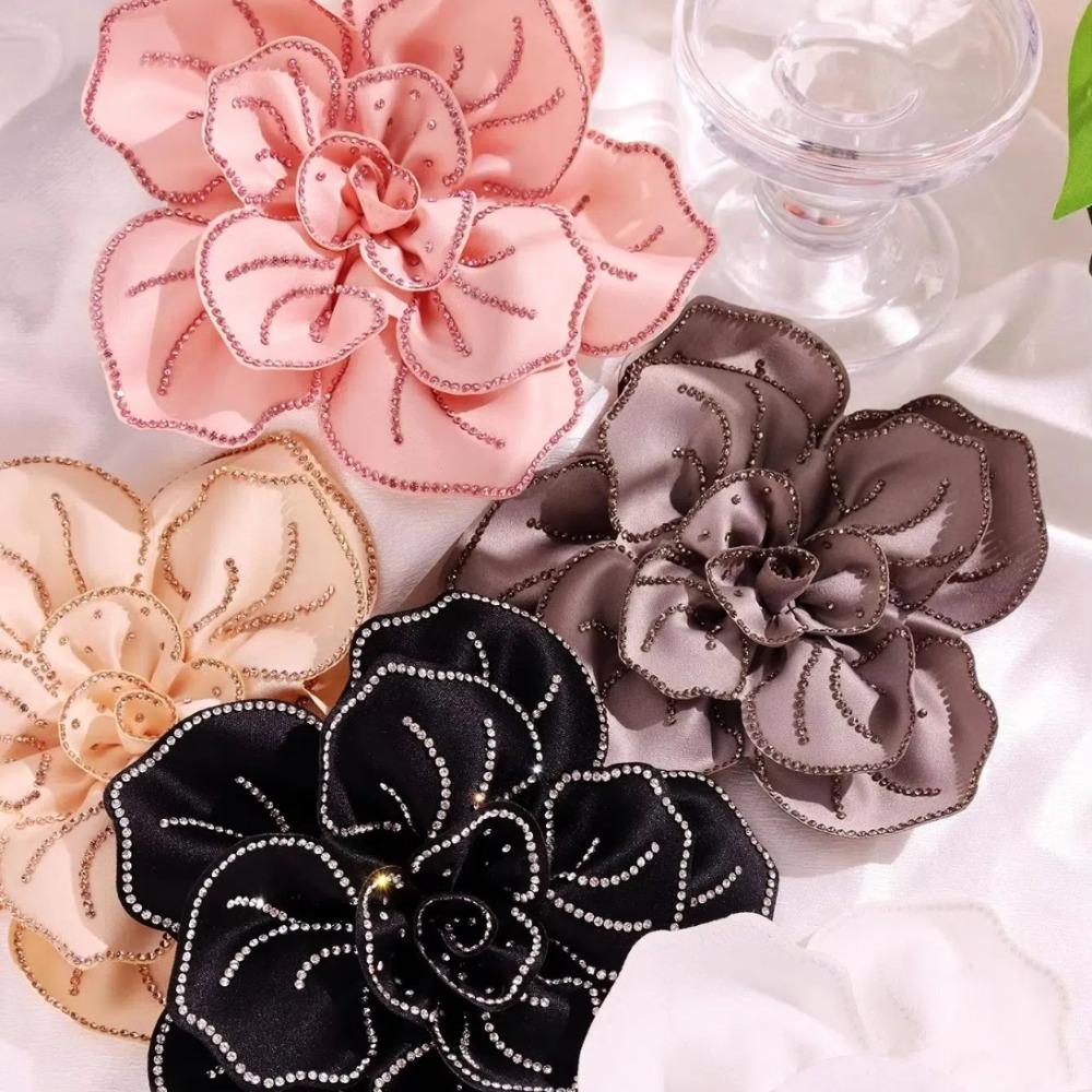 Colorful Skirt Shirt Decor Zircon Fabric Luxury Accessories New Flowers Brooch бежевий
Colorful Skirt Shirt Decor Zircon Fabric Luxury Accessories New Flowers Brooch бежевий