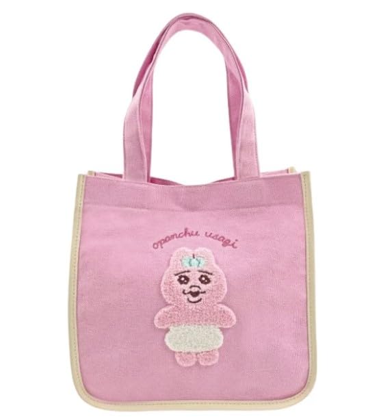 Marimo Craft Panchu Rabbit Sagara Tote Bag, Pink, W25 x H25 x D12cm, OPN-019
Marimo Craft Panchu Rabbit Sagara Tote Bag, Pink, W25 x H25 x D12cm, OPN-019