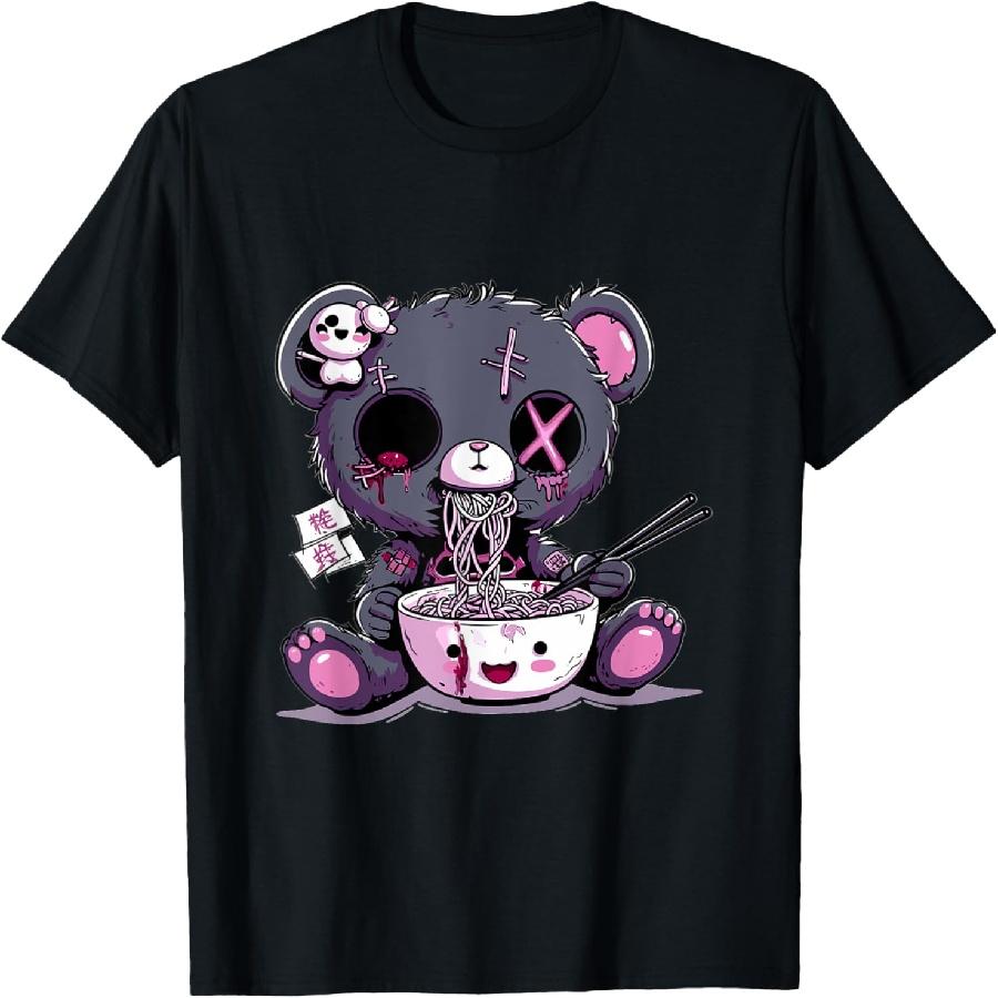 Готична Пастельна Мила Моторошна Каваї Плюшевий Ведмедик Вуду Лялька Рамен Футболка XXXXXL чорний
Готична Пастельна Мила Моторошна Каваї Плюшевий Ведмедик Вуду Лялька Рамен Футболка XXXXXL чорний