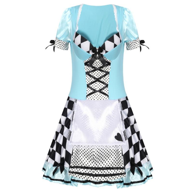 Костюм на Хэллоуин Горничная Костюм горничной Алиса Косплей Сценический костюм Униформа XL
Костюм на Хэллоуин Горничная Костюм горничной Алиса Косплей Сценический костюм Униформа XL