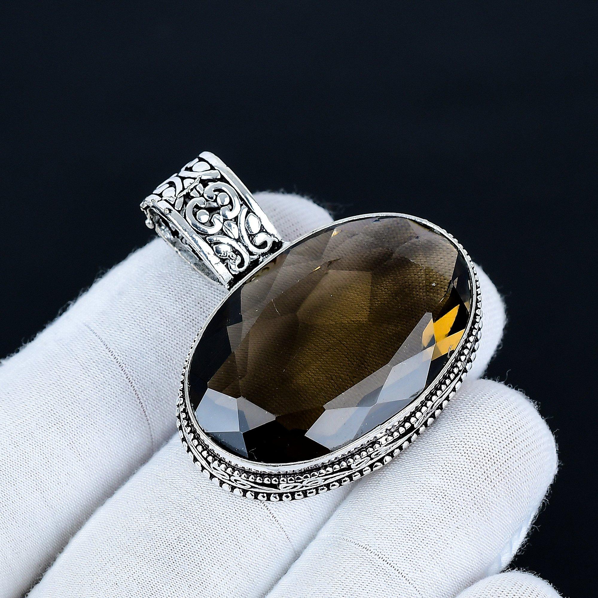 Кулон с Дымчатым Топазом, Ювелирные Изделия Ручной Работы из Стерлингового Серебра 925 пробы, Серебряный Кулон с Дымчатым Топазом, Ювелирные Изделия для Вечеринок для Женщин, Кулон Подарок на День Святого Валентина 6 Cm коричневый
Кулон с Дымчатым Топазом, Ювелирные Изделия Ручной Работы из Стерлингового Серебра 925 пробы, Серебряный Кулон с Дымчатым Топазом, Ювелирные Изделия для Вечеринок для Женщин, Кулон Подарок на День Святого Валентина 6 Cm коричневый