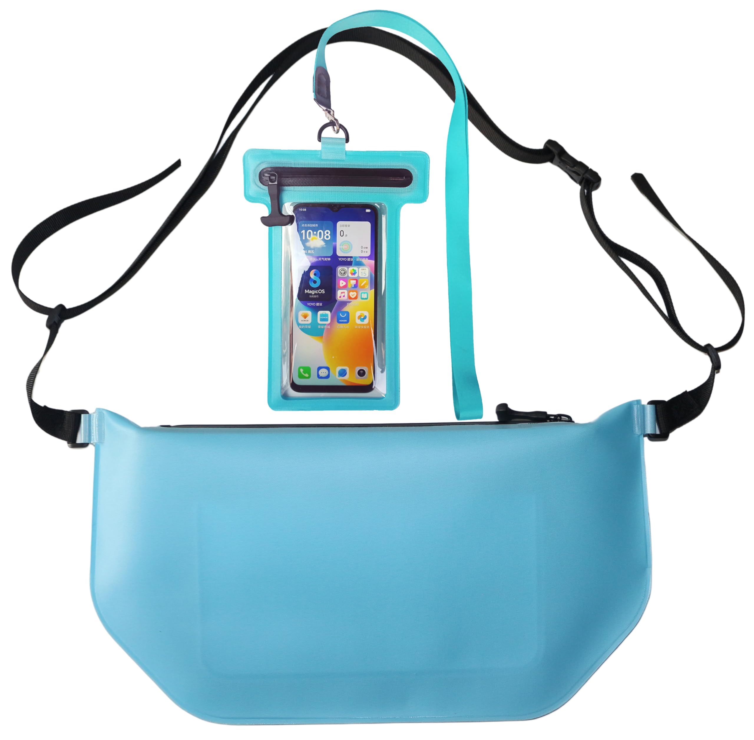Waterproof smartphone case with airtight zipper made of thick TPU compatible with iPhone Pro closure, material, 17/16/15/14 Max.
Waterproof smartphone case with airtight zipper made of thick TPU compatible with iPhone Pro closure, material, 17/16/15/14 Max.