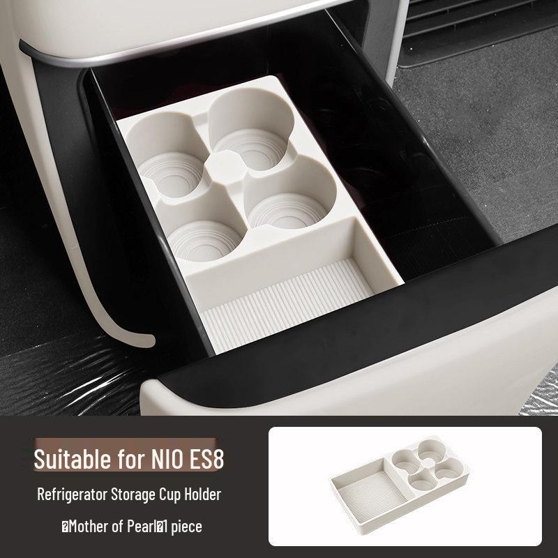 Nio ES8 Cup Holder Divider & Protective Pad for 26 Refrigerator Storage Box Models
Nio ES8 Cup Holder Divider & Protective Pad for 26 Refrigerator Storage Box Models