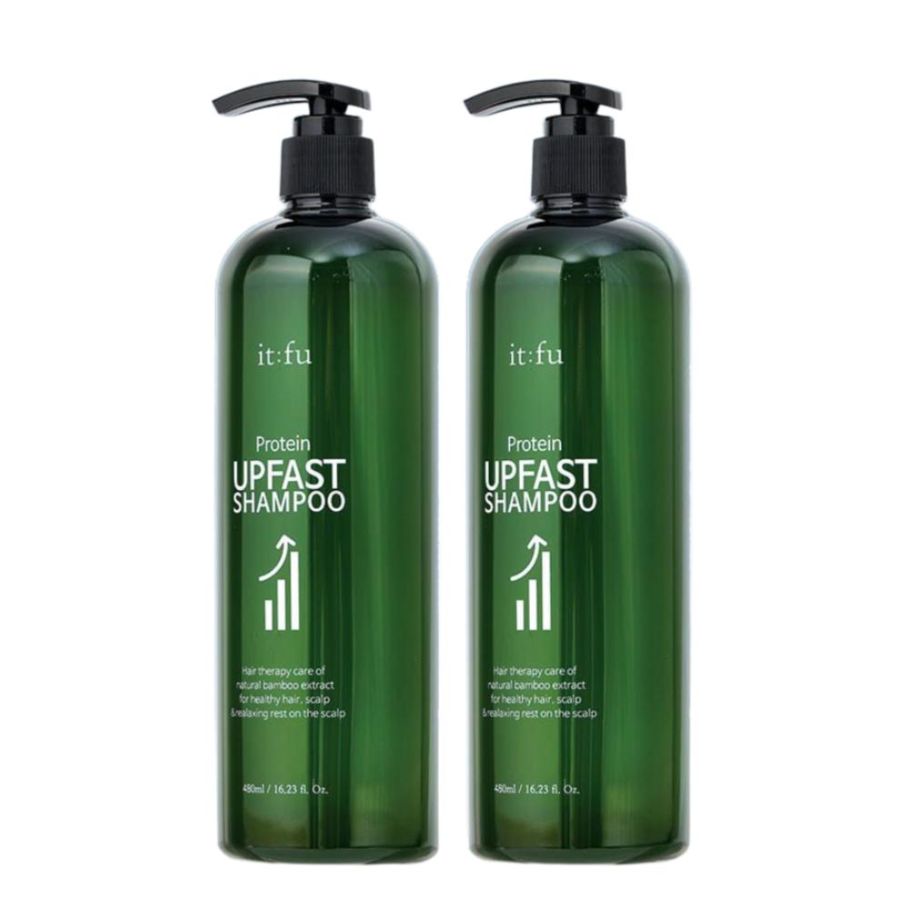 ITFU Fast Growth Protein Shampoo Scalp Cooling & Hair Repair 480ml, 2-Pack
ITFU Fast Growth Protein Shampoo Scalp Cooling & Hair Repair 480ml, 2-Pack