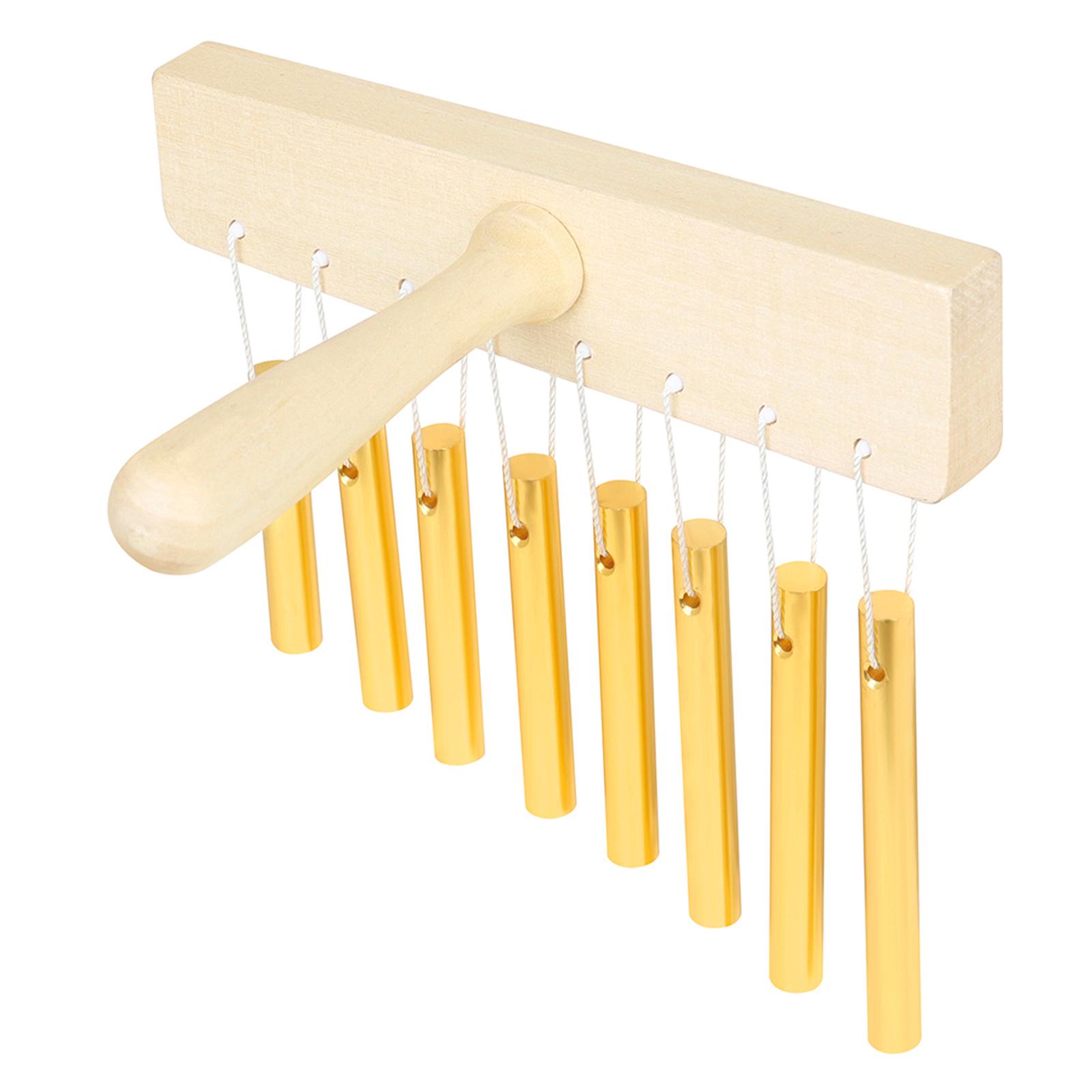 Metal Windchime Chimes Bells Hand Held Winds Chimes with Cord Childrens Toy Winds Chimes 8 Tone Hand Bells with Knocker золотой
Metal Windchime Chimes Bells Hand Held Winds Chimes with Cord Childrens Toy Winds Chimes 8 Tone Hand Bells with Knocker золотой