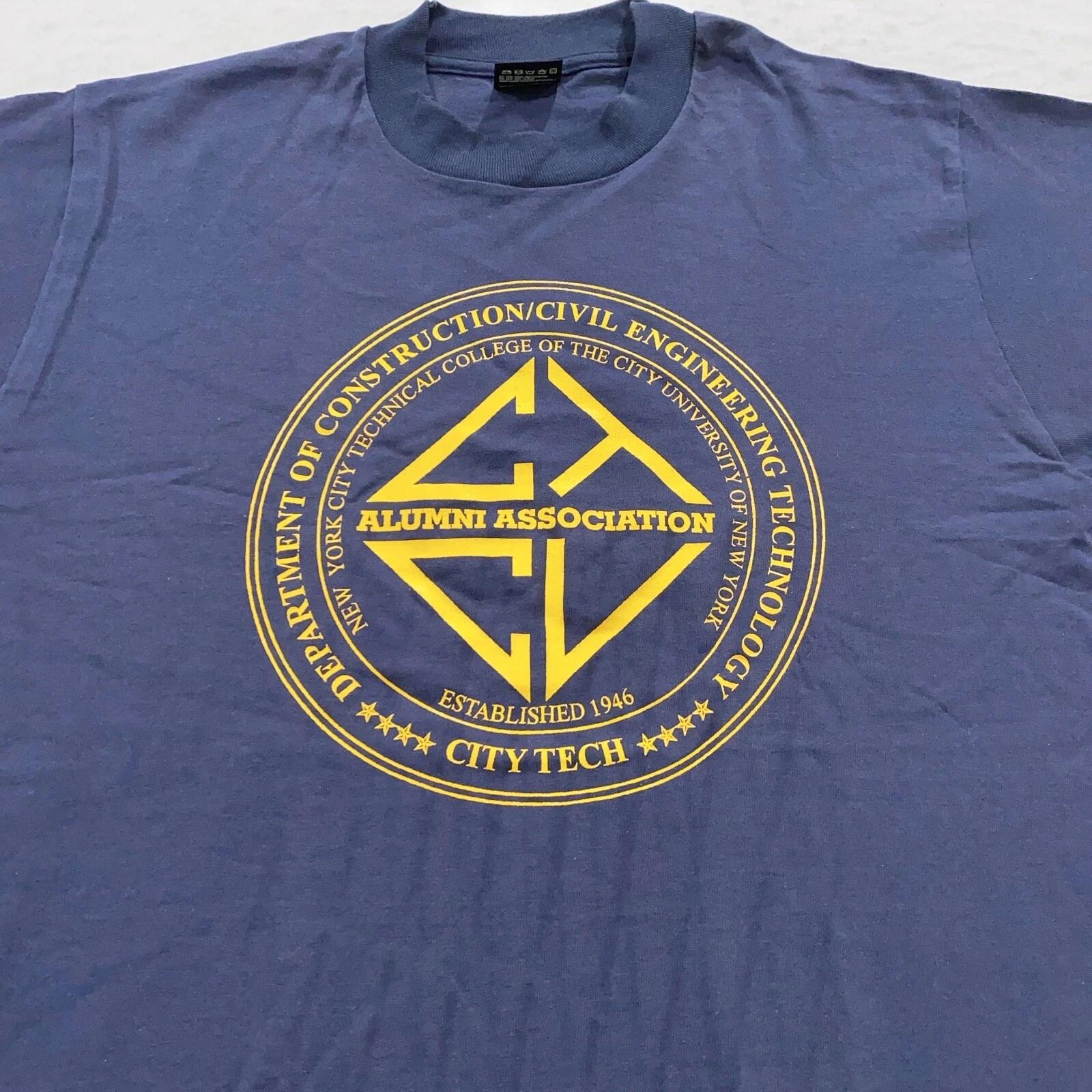 vintage 90s NEW YORK CITY COLLEGE OF TECHNOLOGY ALUMNI T-Shirt M/L tech thin S
vintage 90s NEW YORK CITY COLLEGE OF TECHNOLOGY ALUMNI T-Shirt M/L tech thin S