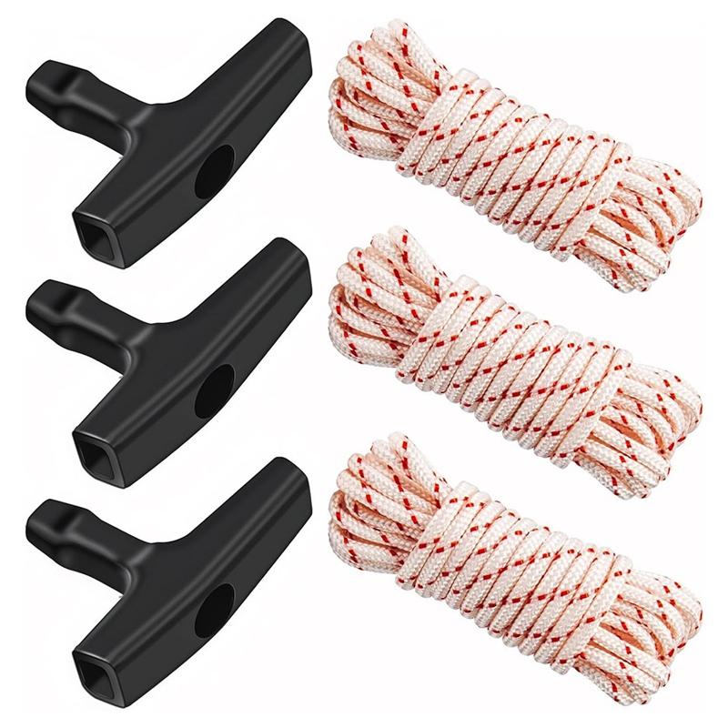 ABNO-3Упаковки 10 Футів X 9/64Дюйма(3,5 мм) Шнур-стартер з ручкою, Плетені мотузки з високою міцністю на розрив для газонокосарок
ABNO-3Упаковки 10 Футів X 9/64Дюйма(3,5 мм) Шнур-стартер з ручкою, Плетені мотузки з високою міцністю на розрив для газонокосарок