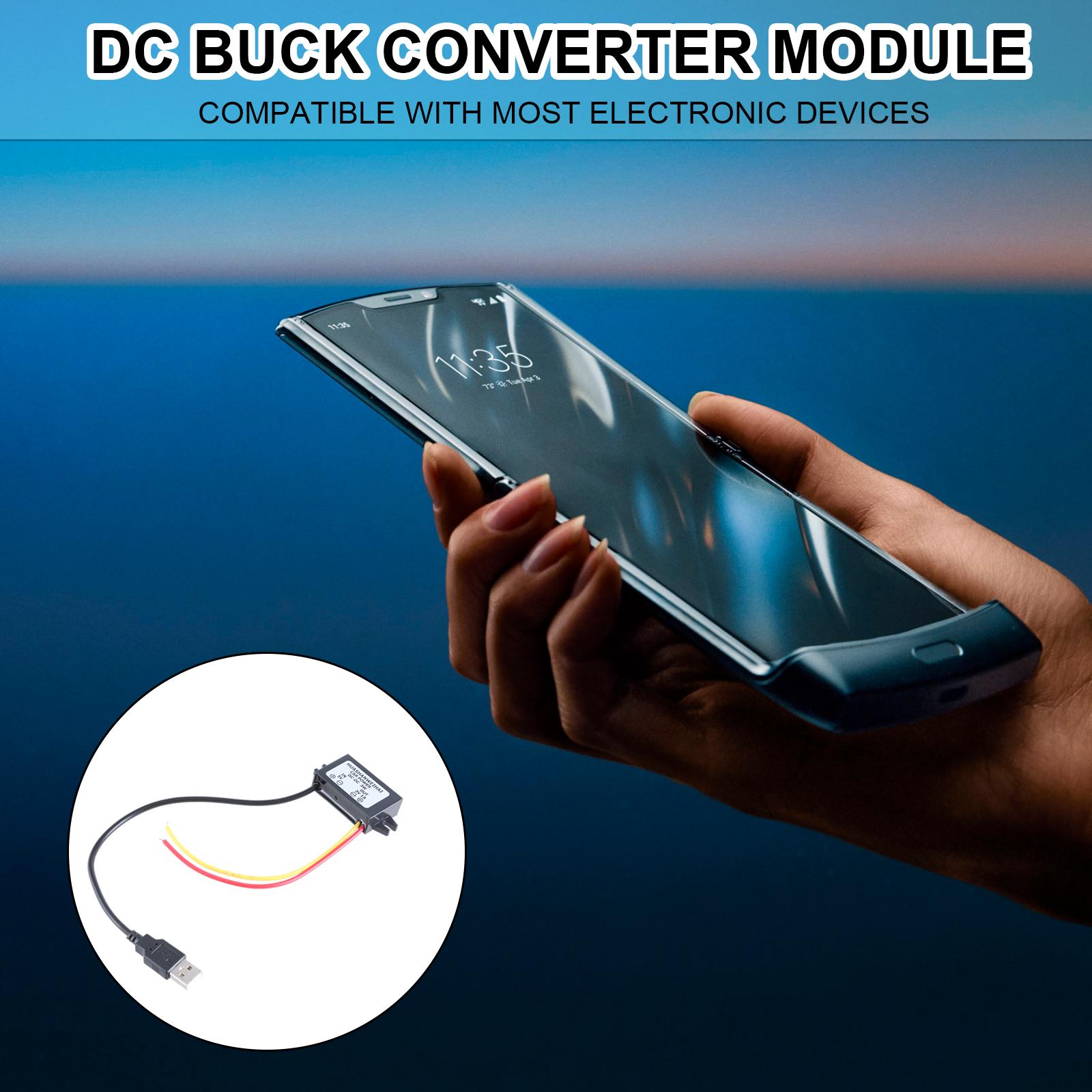 Car Voltage Regulator USB 5V2A to 3V1A Buck Converter Step Down Power Module for Electronics and Small Appliances
Car Voltage Regulator USB 5V2A to 3V1A Buck Converter Step Down Power Module for Electronics and Small Appliances