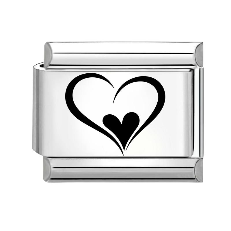 Lovely Laser Engraving DIY Black Italian Charm Bracelet Music Ball NO.8 Rose Star Moon Heart Beads 9MM Stainless Steel Jewelry
Lovely Laser Engraving DIY Black Italian Charm Bracelet Music Ball NO.8 Rose Star Moon Heart Beads 9MM Stainless Steel Jewelry