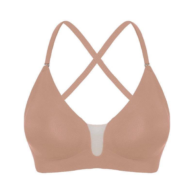 Beautiful back underwear seamless sexy thin shoulder strap backless bra cover thin comfortable anti-light tube top XL
Beautiful back underwear seamless sexy thin shoulder strap backless bra cover thin comfortable anti-light tube top XL