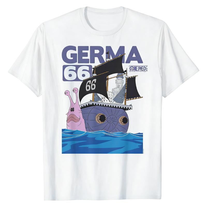 2026 Germa 66 One Piece TShirt Den Den Mushi Pirate Ship Print 100 Cotton Crew Neck Casual Fashion Street Urban Tops S
2026 Germa 66 One Piece TShirt Den Den Mushi Pirate Ship Print 100 Cotton Crew Neck Casual Fashion Street Urban Tops S