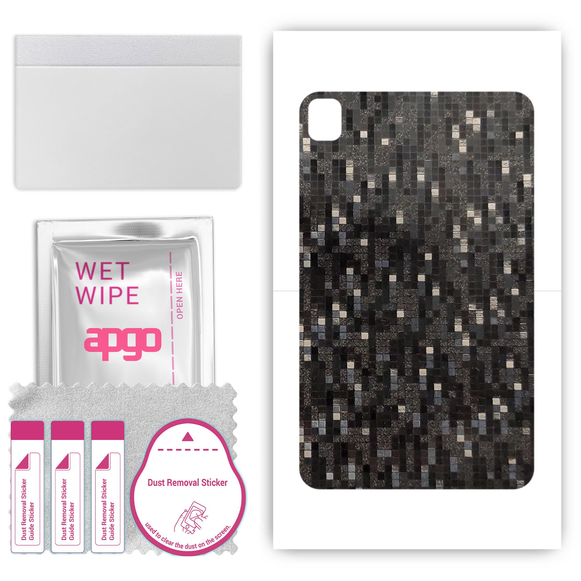 apgo Protective Skin Sticker for the back compatible with Nokia T10, Wrap Film, Foil, Vinyl - Pattern Carbon Black Pixel
apgo Protective Skin Sticker for the back compatible with Nokia T10, Wrap Film, Foil, Vinyl - Pattern Carbon Black Pixel