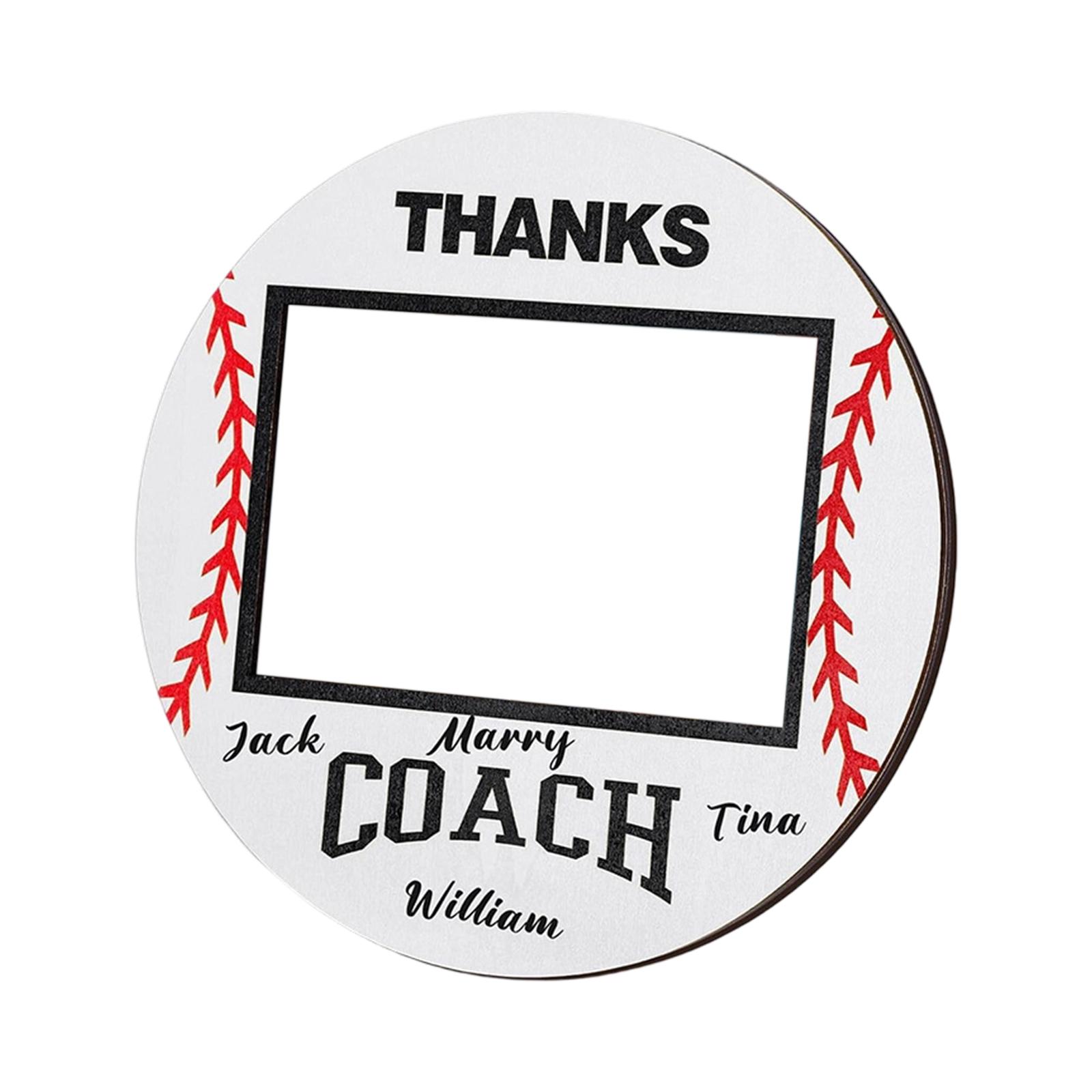 Baseball Photo Frame Sports Theme Wooden Frame Table Football Frame Dining Table Ornament Party Decoration Gift One Size
Baseball Photo Frame Sports Theme Wooden Frame Table Football Frame Dining Table Ornament Party Decoration Gift One Size