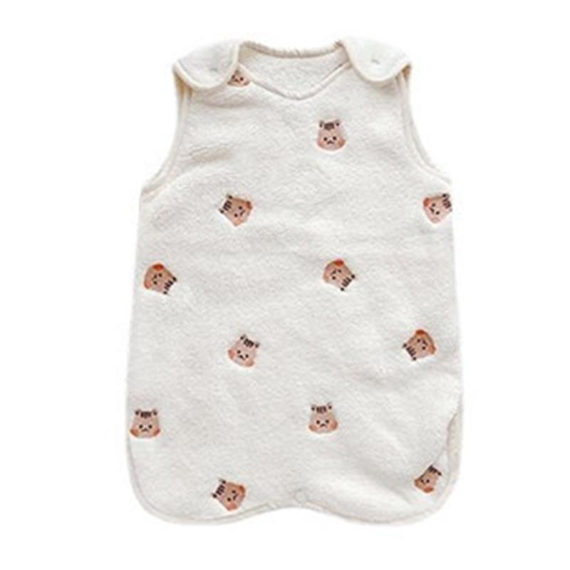 Cartoon Baby Sleeping Bag Soft and Warm Infant Flannel Sleepsack Vest Style Warm Tops for Daily Home and Travel Use
Cartoon Baby Sleeping Bag Soft and Warm Infant Flannel Sleepsack Vest Style Warm Tops for Daily Home and Travel Use