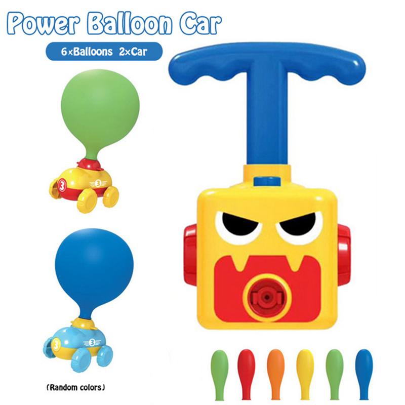 Новый автомобильный игрушечный воздушный шар «два в одном», инерционная пусковая установка для воздушных шаров, образовательный научный эксперимент, головоломка, забавные игрушки для детей
Новый автомобильный игрушечный воздушный шар «два в одном», инерционная пусковая установка для воздушных шаров, образовательный научный эксперимент, головоломка, забавные игрушки для детей