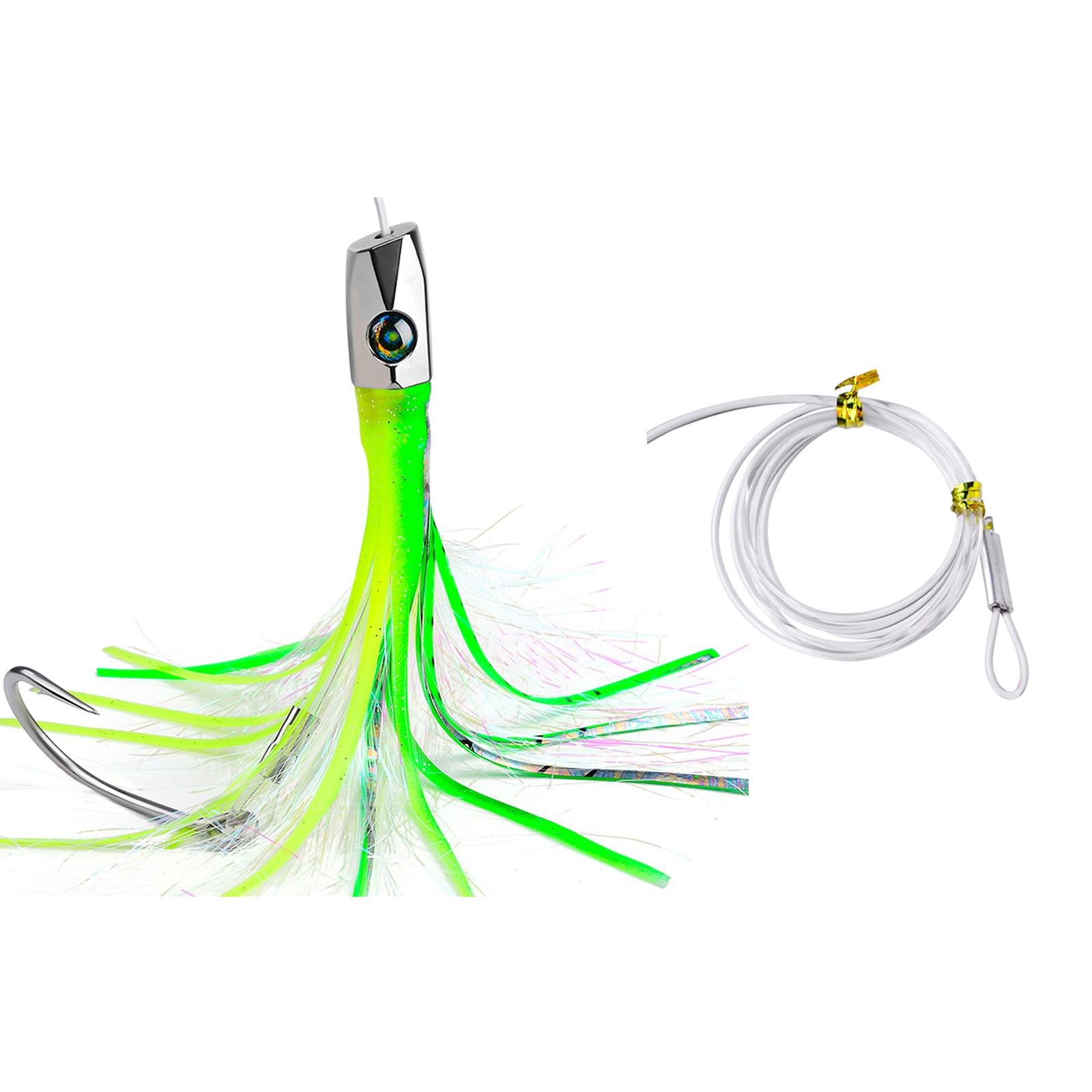 Soft Squid Skirt Lures Metal Head Rigged Trolling Lures Metal Jig Head Skirts Lures Octopuses Squid Skirt Trolling Lures
Soft Squid Skirt Lures Metal Head Rigged Trolling Lures Metal Jig Head Skirts Lures Octopuses Squid Skirt Trolling Lures