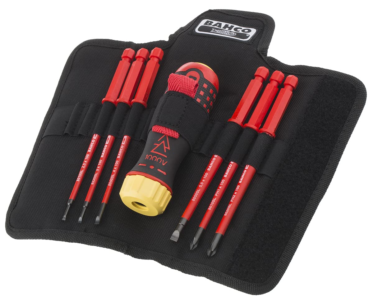 Bahco Insulated Screwdriver Set PH6 Blade Handle 808061 +
Bahco Insulated Screwdriver Set PH6 Blade Handle 808061 +