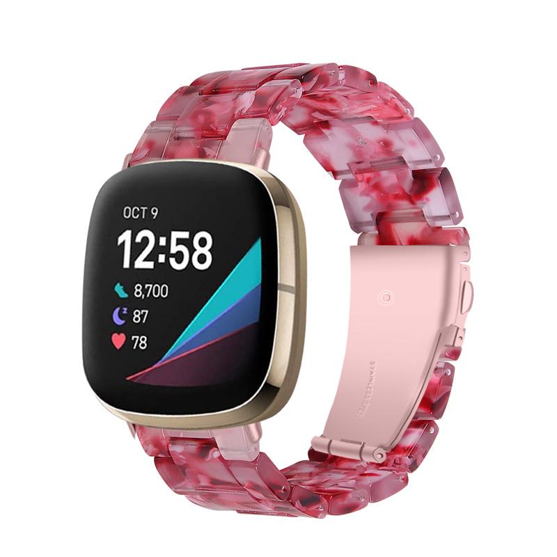 Watch Band for Fitbit Versa 4/Sense 2 ,20mm Resin Watchband Stainless Steel Buckle Replacement Strap Peach Red
Watch Band for Fitbit Versa 4/Sense 2 ,20mm Resin Watchband Stainless Steel Buckle Replacement Strap Peach Red