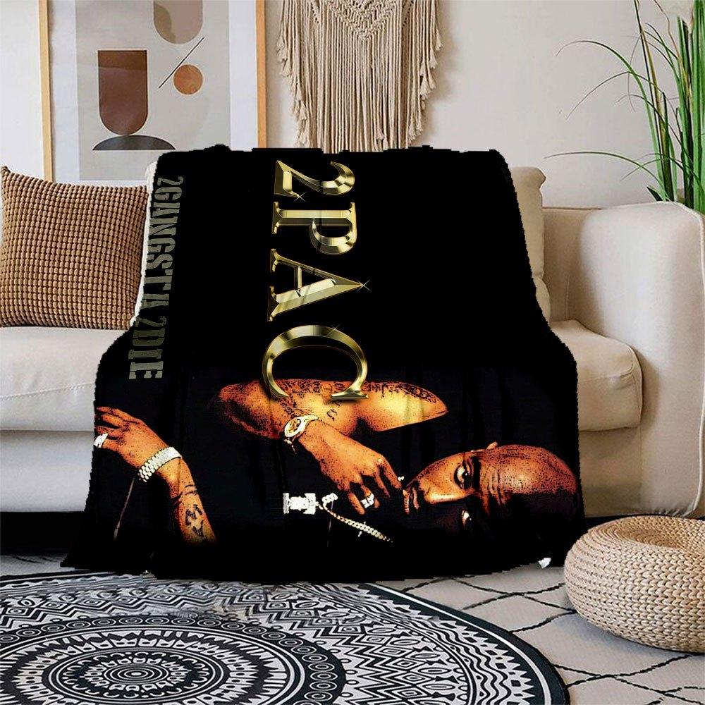 2PAC Legend Gold Foil Poster Print Blanket Flannel Throw Blanket for Sofa, Bed, Travel, Camping, Office, Couch, Chair, And Bed Gift for Chr 150x180cm
2PAC Legend Gold Foil Poster Print Blanket Flannel Throw Blanket for Sofa, Bed, Travel, Camping, Office, Couch, Chair, And Bed Gift for Chr 150x180cm