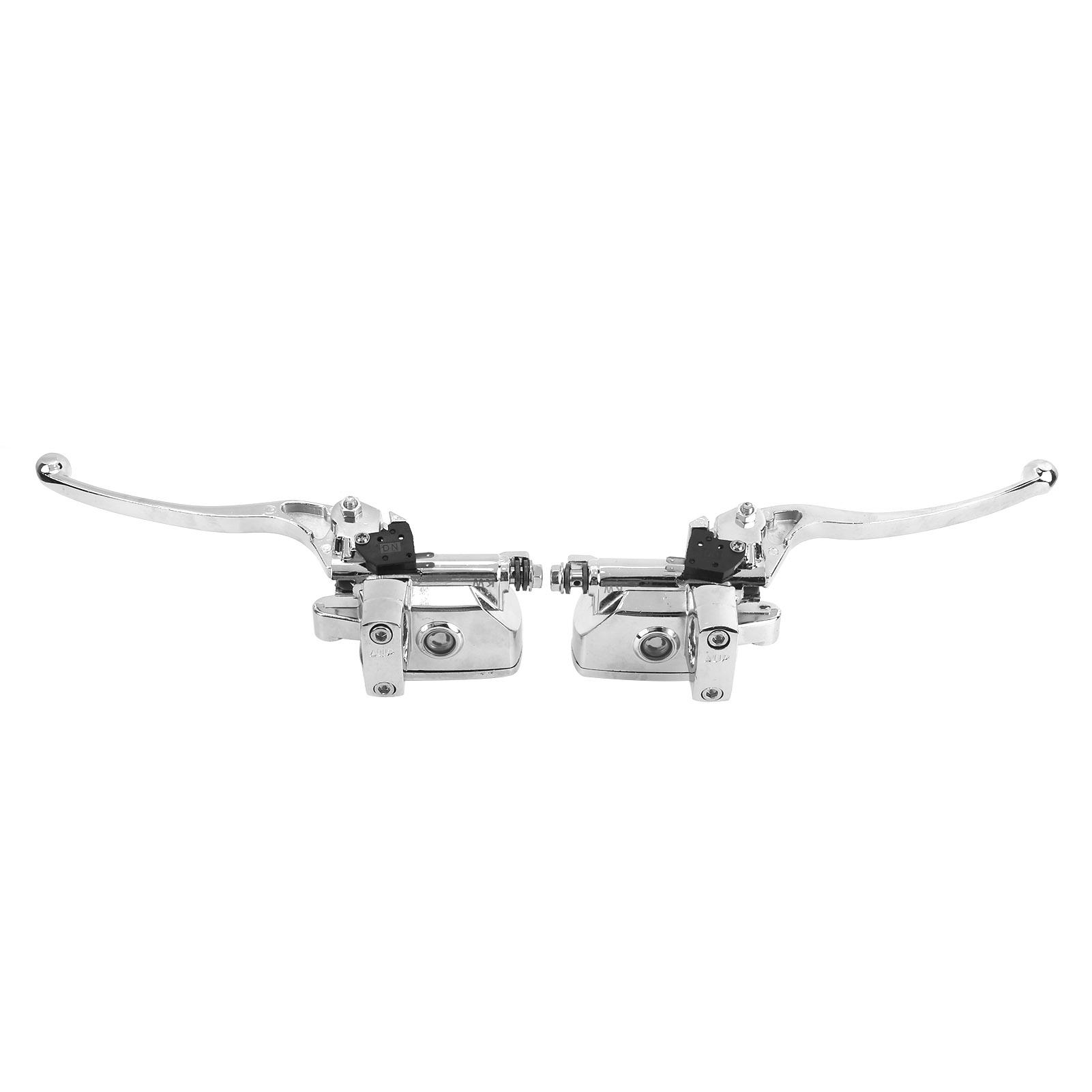 Pair of Hydraulic Brake Master Cylinder Clutch Lever Aluminum Alloy Universal for 1in Motorcycle Handlebar
Pair of Hydraulic Brake Master Cylinder Clutch Lever Aluminum Alloy Universal for 1in Motorcycle Handlebar