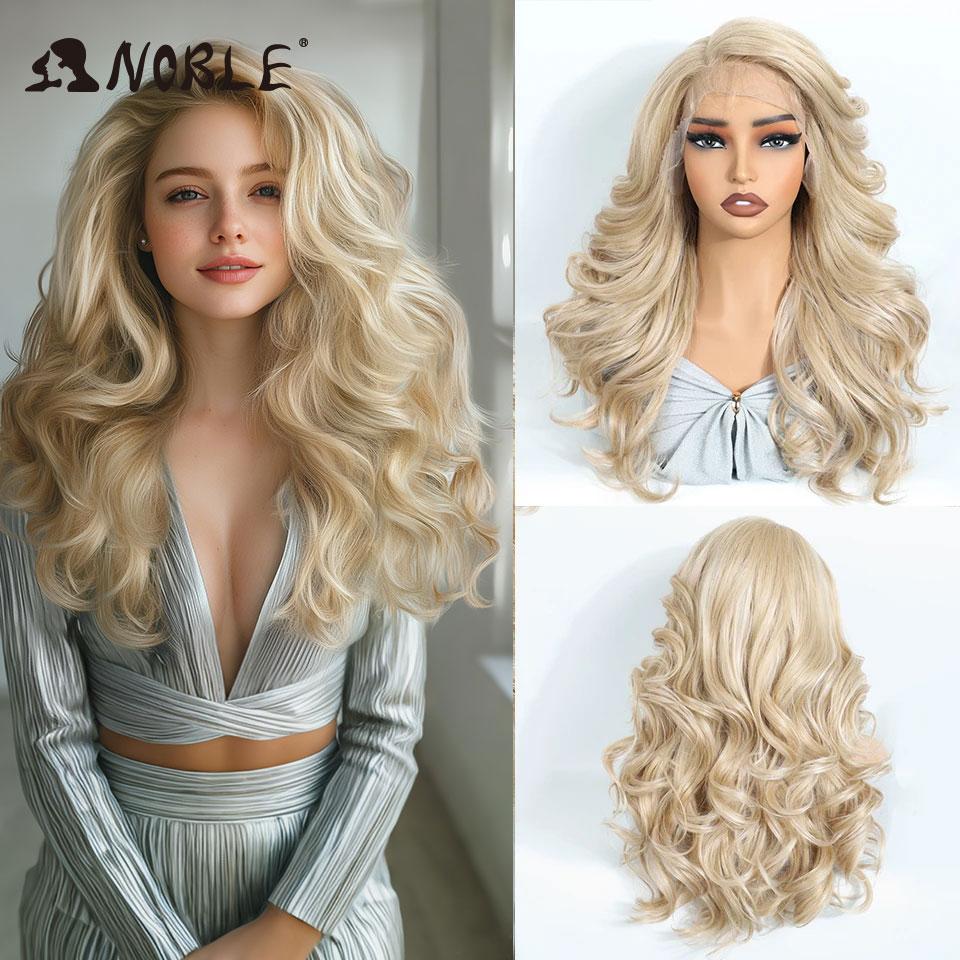 Noble Synthetic Lace Front Wigs For Women Body Wave Lace Wig 22 inche Ombre Chocolate Brown Blonde Wigs Cosplay Lace Front Wig (as the picture,150%&22inches&TRENDY)
Noble Synthetic Lace Front Wigs For Women Body Wave Lace Wig 22 inche Ombre Chocolate Brown Blonde Wigs Cosplay Lace Front Wig (as the picture,150%&22inches&TRENDY)