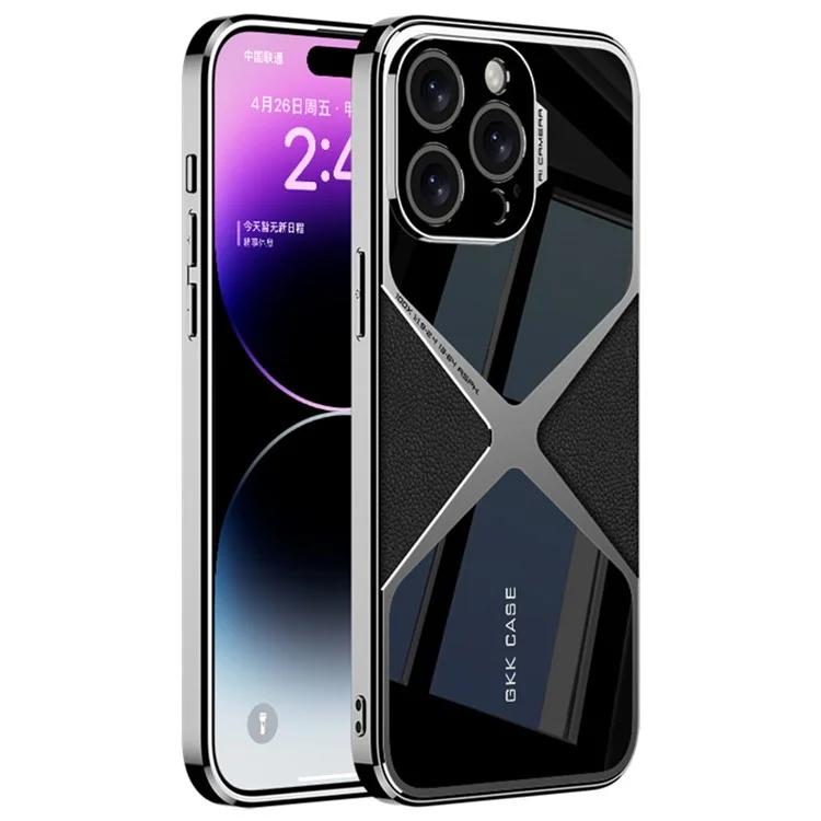 Чехол для iPhone 14 Pro Max Splicing Phone Case с кожаным покрытием TPU+PC Hybrid Cover - черный
Чехол для iPhone 14 Pro Max Splicing Phone Case с кожаным покрытием TPU+PC Hybrid Cover - черный