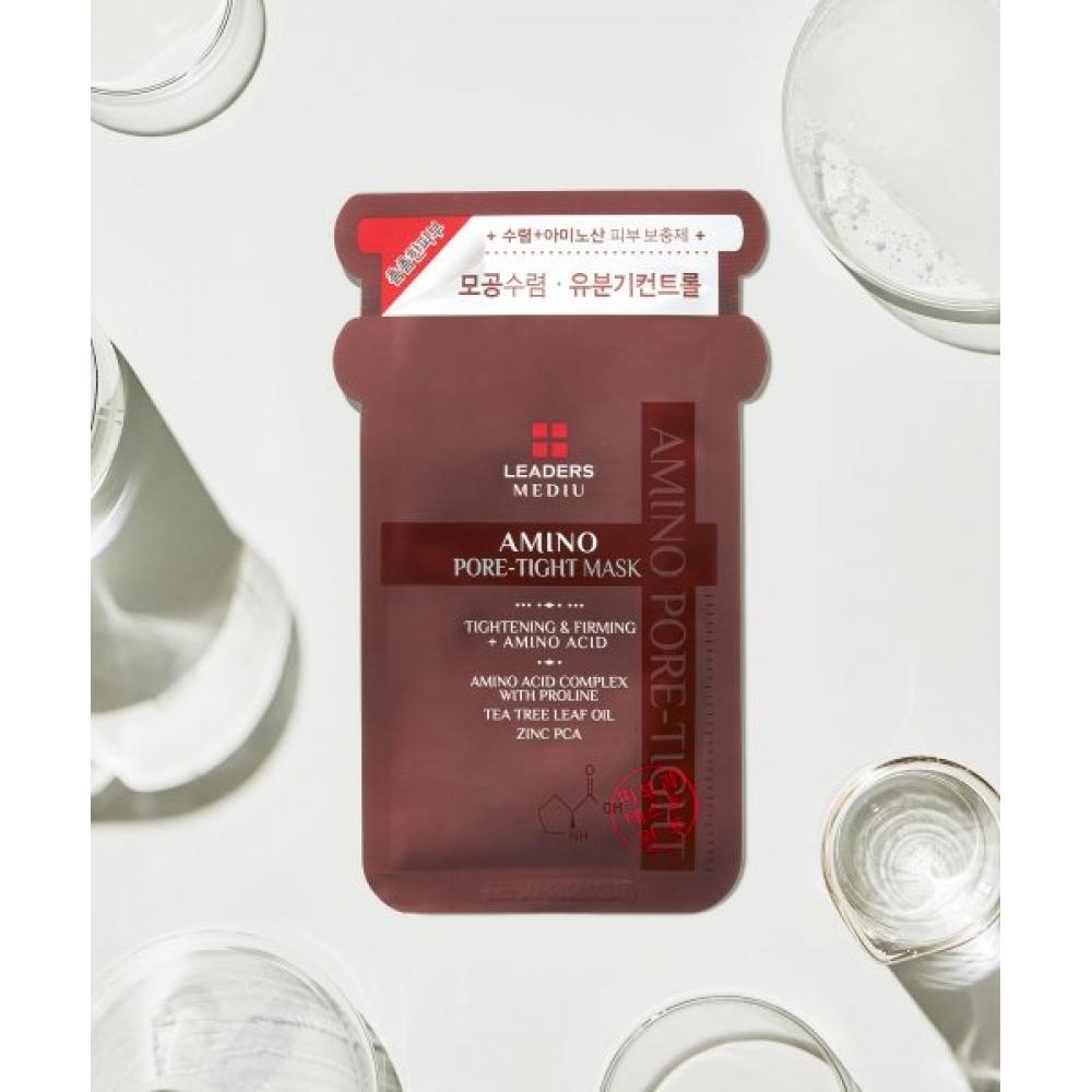 Leaders Cosmetics Amino Pore Tight Mask 10 Sheets NONE
Leaders Cosmetics Amino Pore Tight Mask 10 Sheets NONE