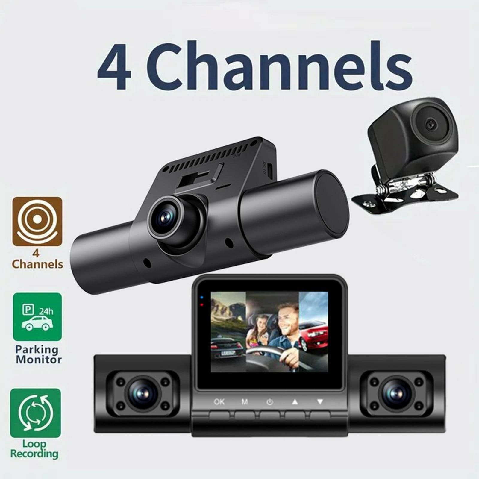 M80 Pro Car DVR Dash Cam 1080P Night Vision Parking Monitoring 4 Cameras Car Driving Recorder Type A
M80 Pro Car DVR Dash Cam 1080P Night Vision Parking Monitoring 4 Cameras Car Driving Recorder Type A