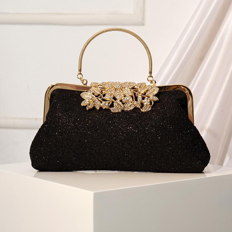 Fashionable Cheongsam Women s Bag Retro Lace Handbag Banquet Bag Dress Bag Handbag Versatile Evening Bags Clutch Bags чёрный
Fashionable Cheongsam Women s Bag Retro Lace Handbag Banquet Bag Dress Bag Handbag Versatile Evening Bags Clutch Bags чёрный